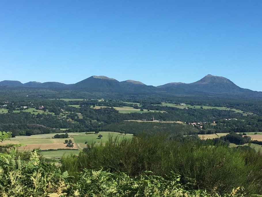 Les volcans d'Auvergne