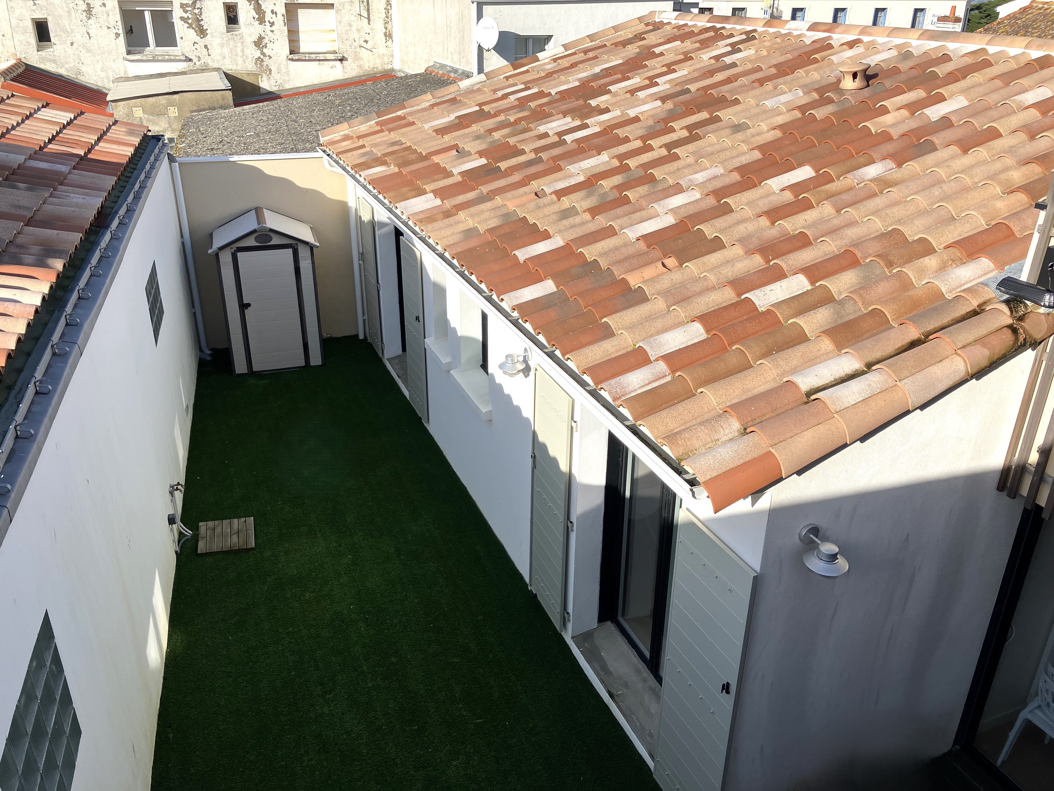 Vue sur le jardin
