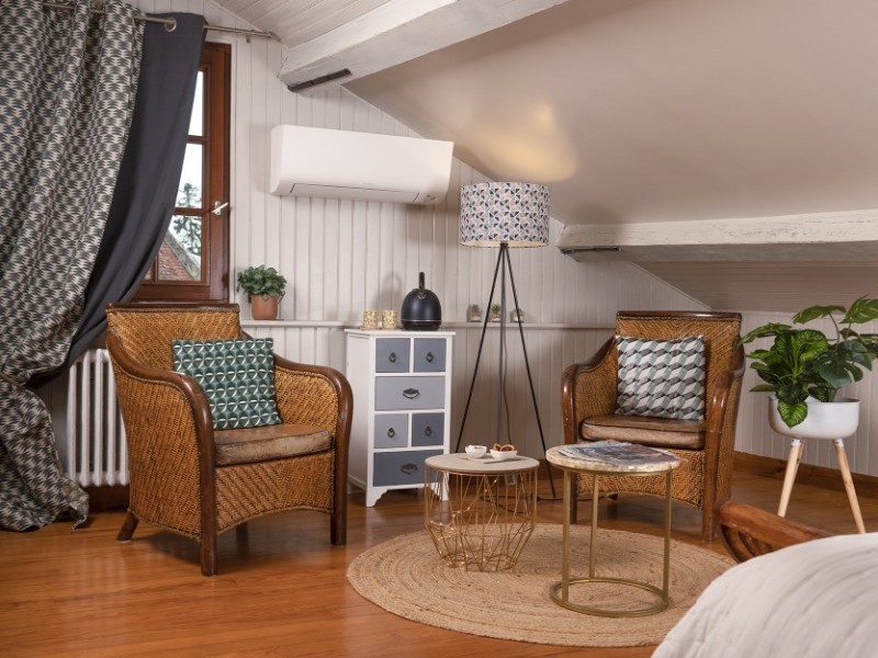 Les Glycines de Monchy - Chambre Scandinave