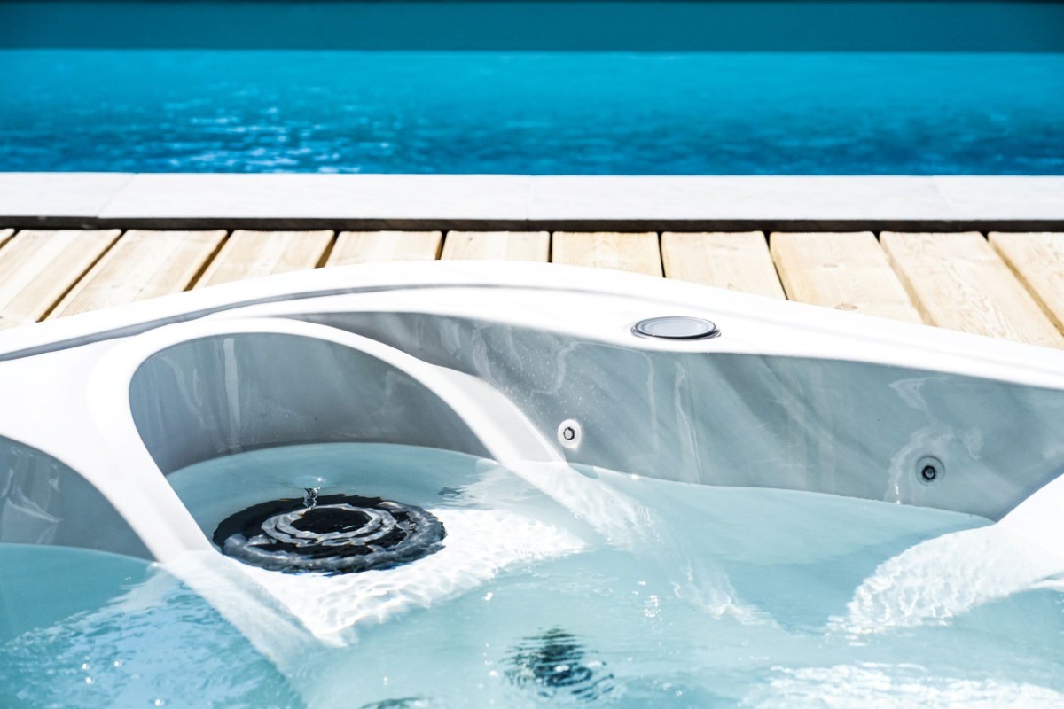 Spa 5 personnes très confortable fonctionnant toute l'année