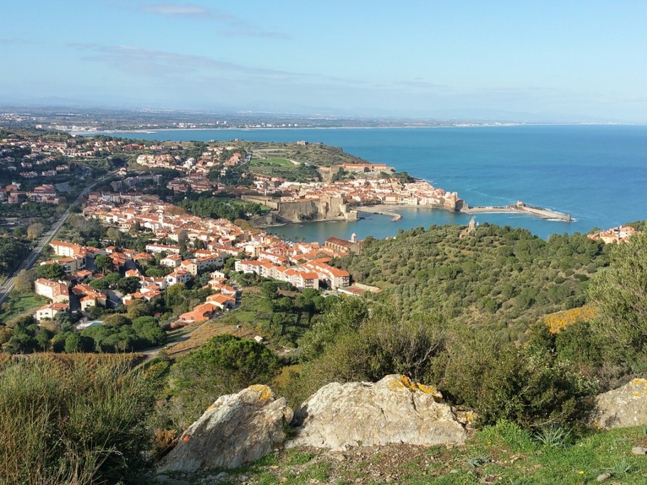 View from Fort St Elme