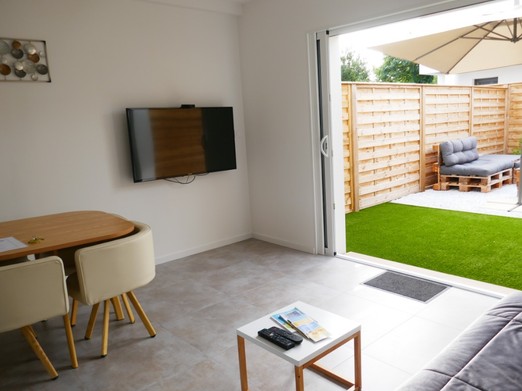 Séjour donnant sur jardin