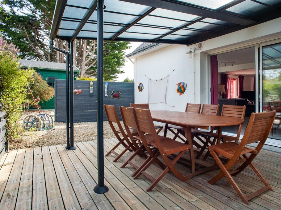 Terrasse couverte /coin repas