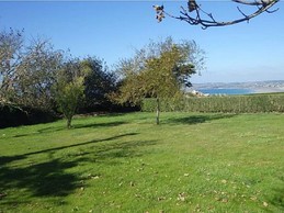 Vue dujardin sur la grande plage de Pentrez