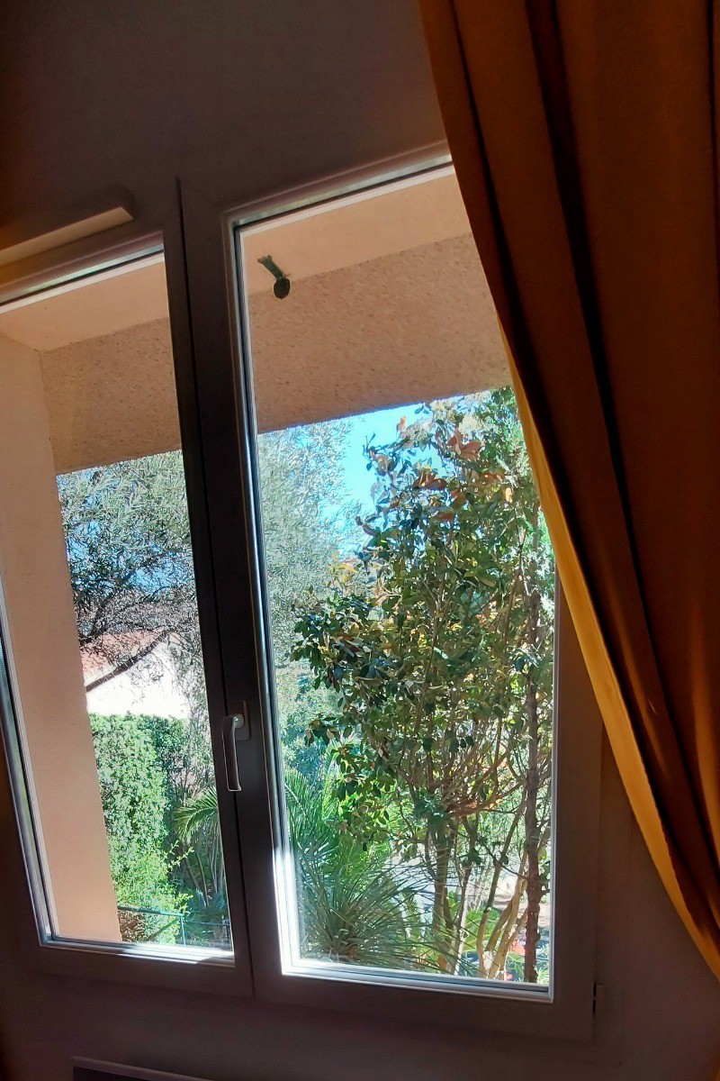 chambre vues arborée