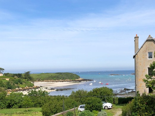 Sea view from the upper floor