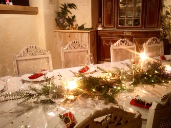 Table d'hôtes Noël