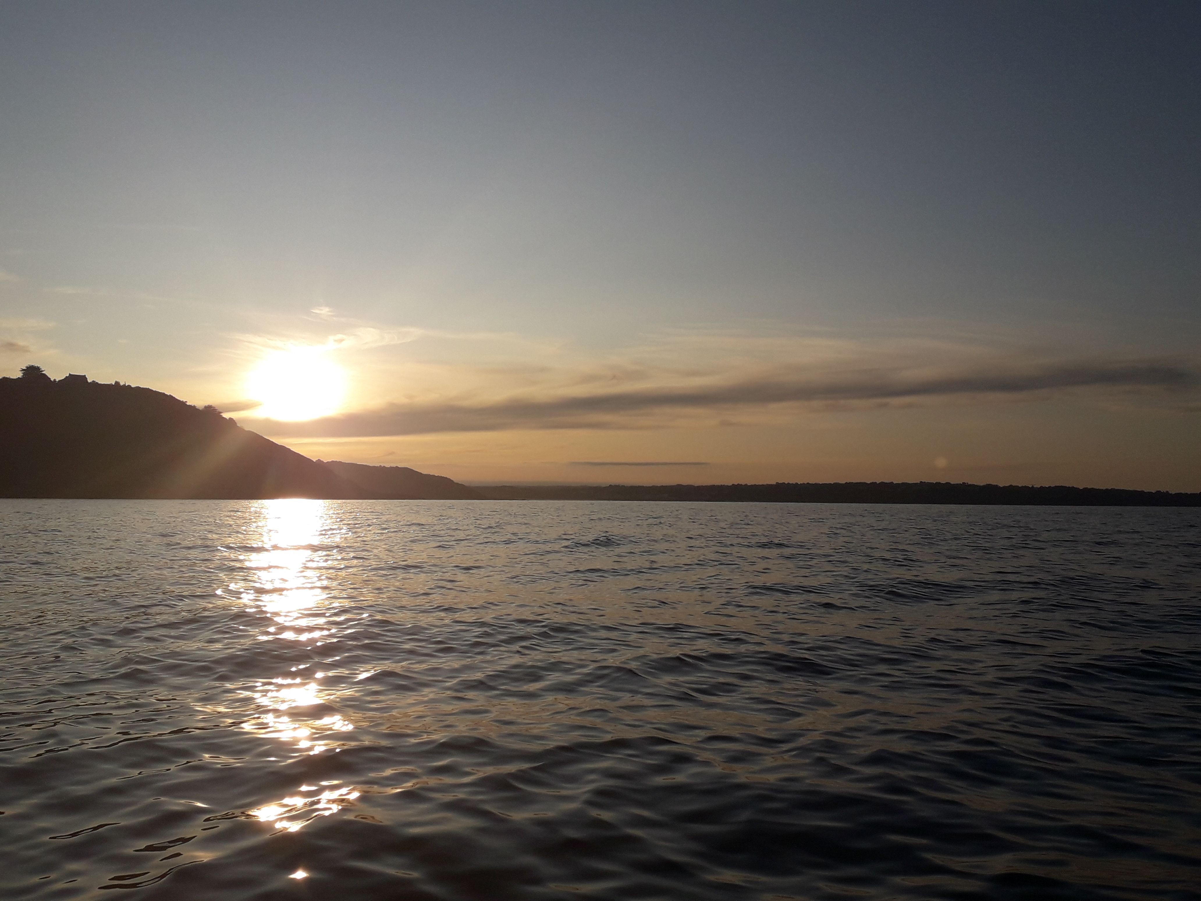 Petite Ballade en kayak en soirée