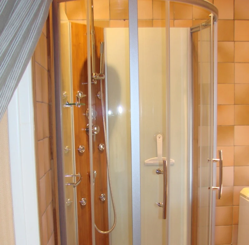 La douche.
