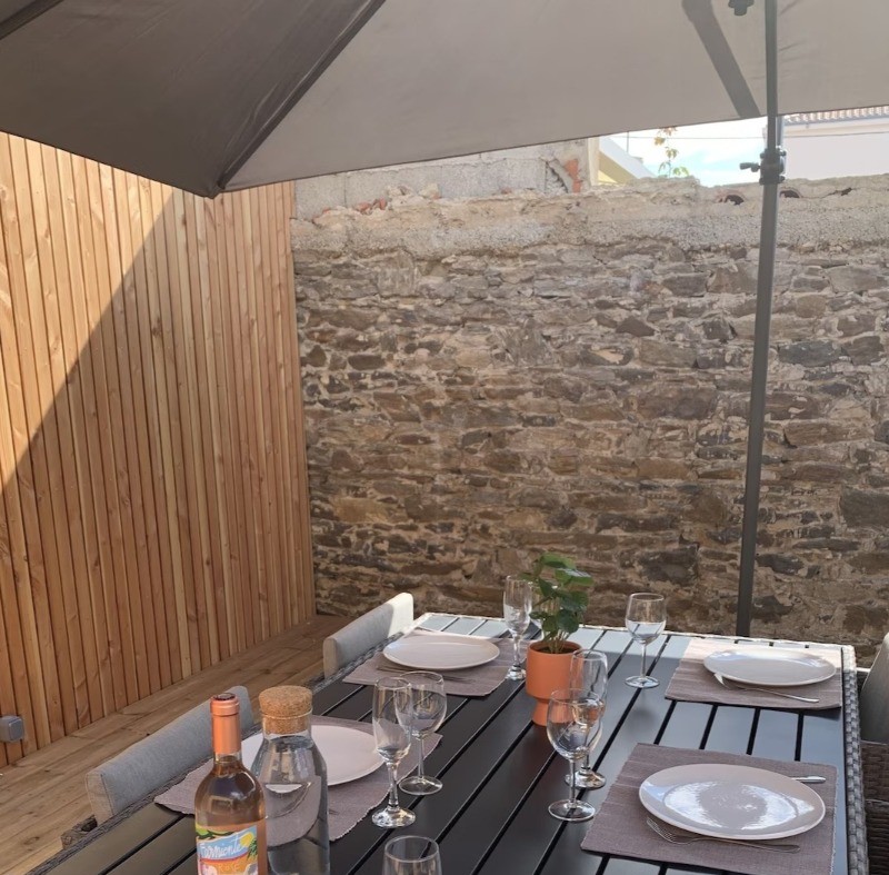 Coin repas en extérieur