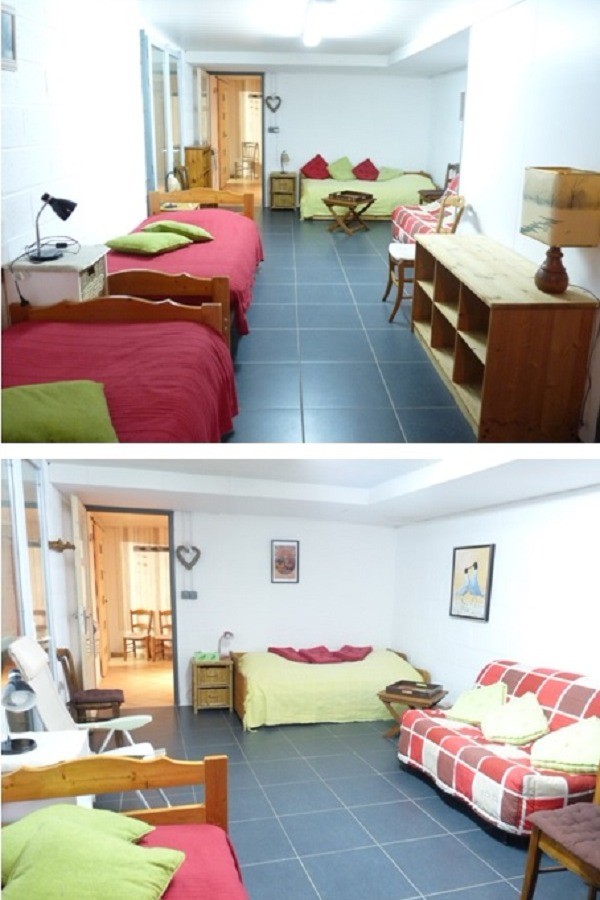 Chambre "Oiseaux" au sous-sol