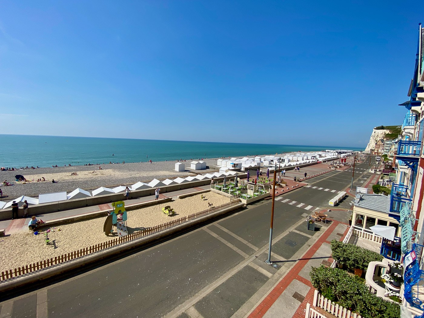 Vue Apt depuis le balcon Le Grand Large Mers Les Bains Hauts de FranceVue Apt depuis le balcon Le Grand Large Mers Les Bains Hauts de FranceVue Apt depuis le balcon Le Grand Large Mers Les Bains Hauts de France