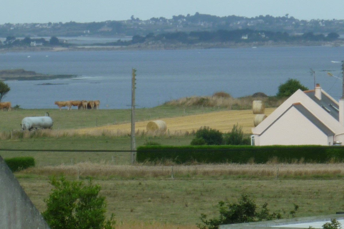 Vue vers baie depuis chambre 3