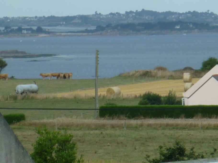 Vue vers baie depuis chambre 3