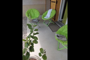 Chambres d'hôtes avec piscine dans le Parc naturel régional du Pilat - Terrasse privative