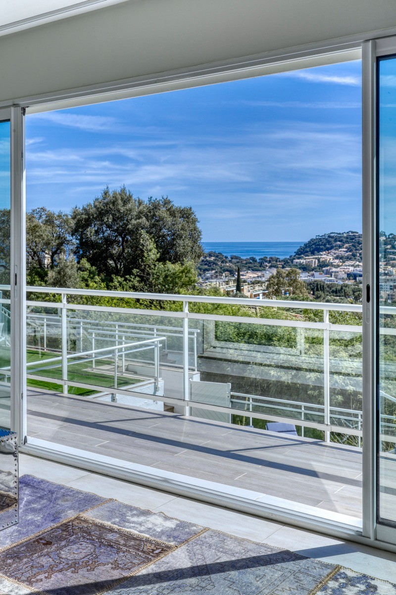 Vue panoramique sur la baie de Cavalaire sur Mer
