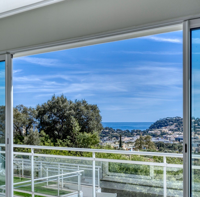 Vue panoramique sur la baie de Cavalaire sur Mer