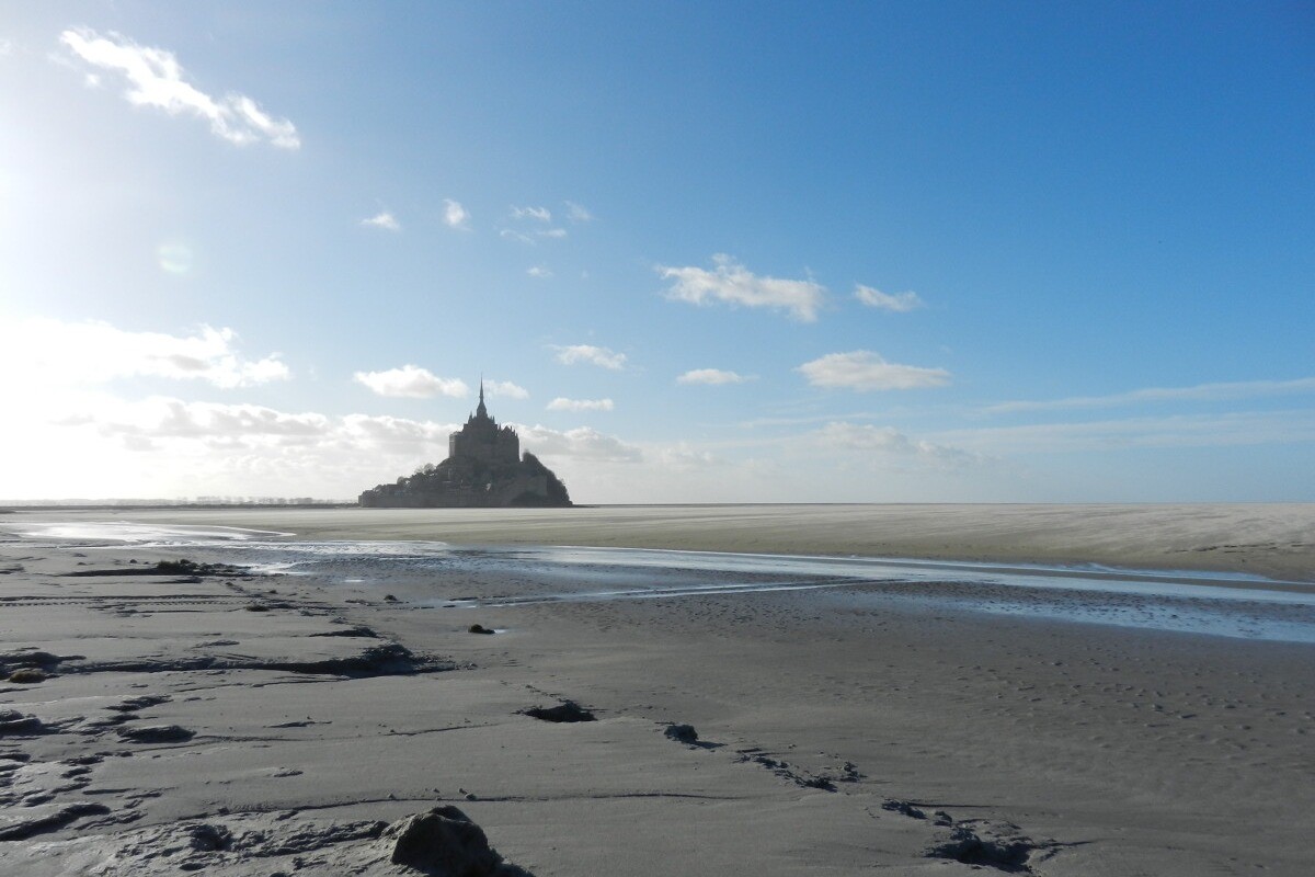 Traversée de la Baie du Mont Saint-Michel.