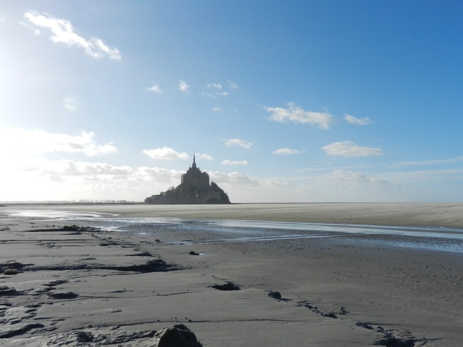 Traversée de la Baie du Mont Saint-Michel.