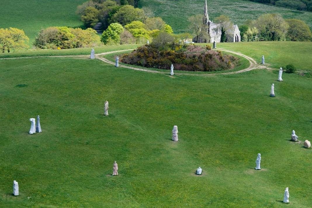 La Vallée des saints à Carnoët