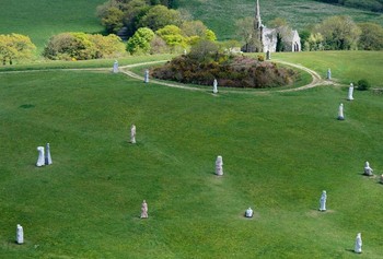 La Vallée des saints à Carnoët