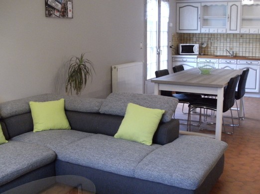 Salon Gîte la maison de Sarlat 24200 Sarlat la Canéda Clévacances