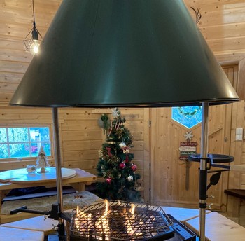 grill en fonctionnement