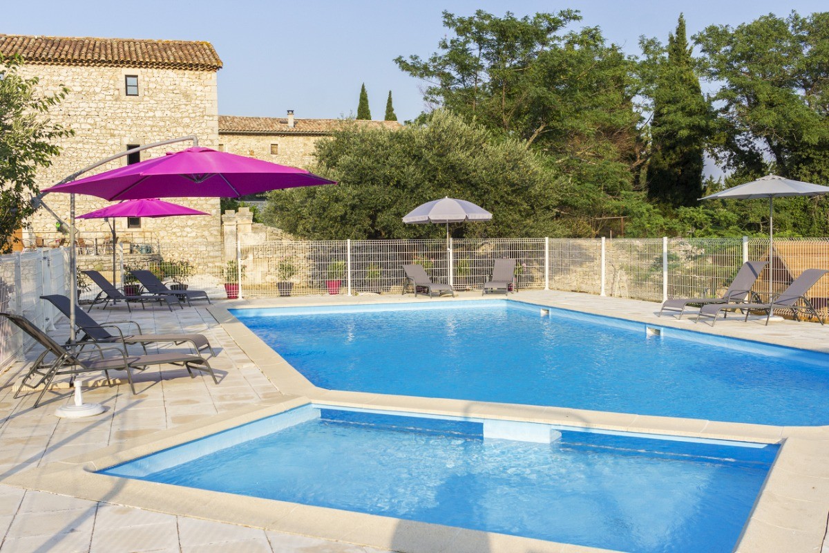 Mas et piscine
