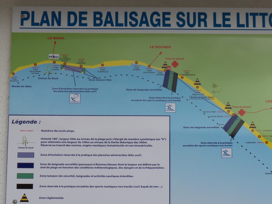 Plan de Balisage sur le littoral