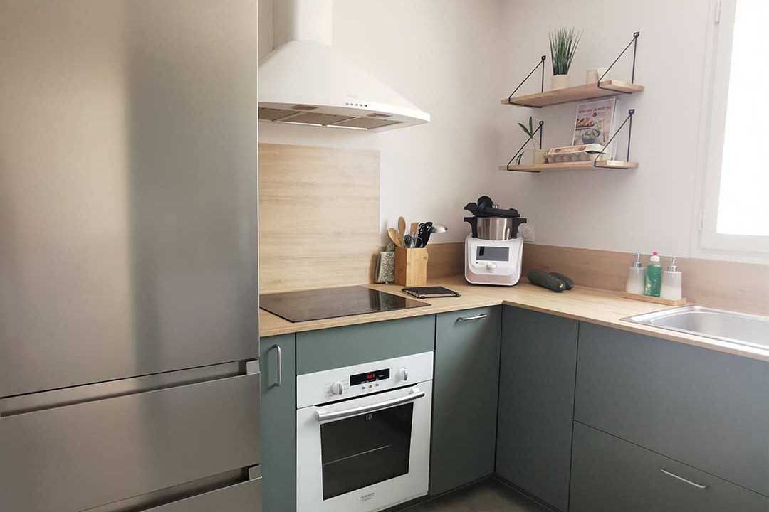 Cuisine avec Grand Frigo
