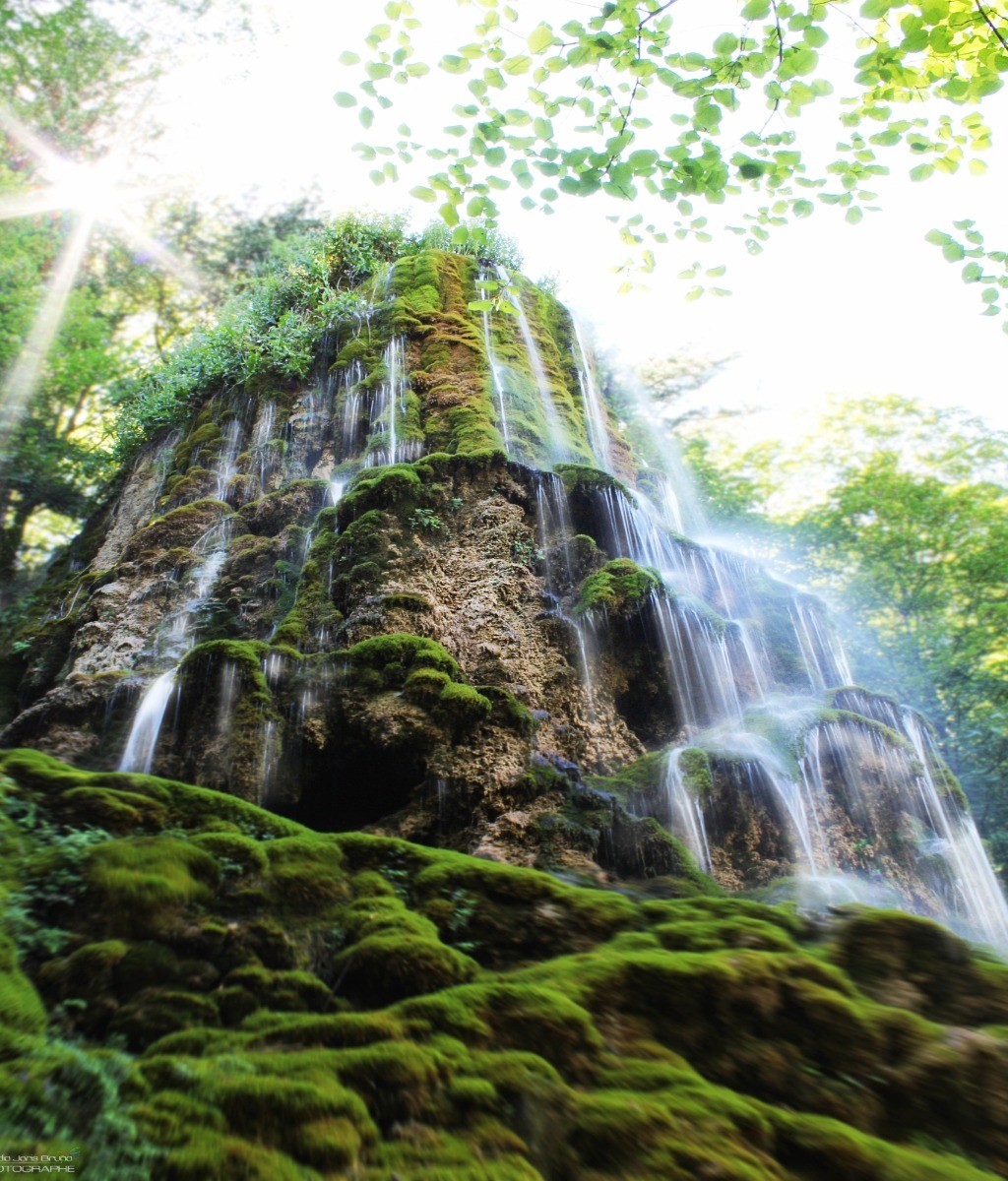 Cascade du musée promenade à Digne-les-Bains