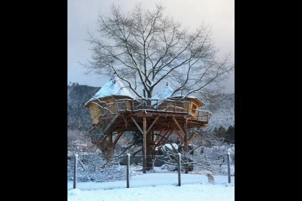 sous la neige à 35 mn des pistes de skis