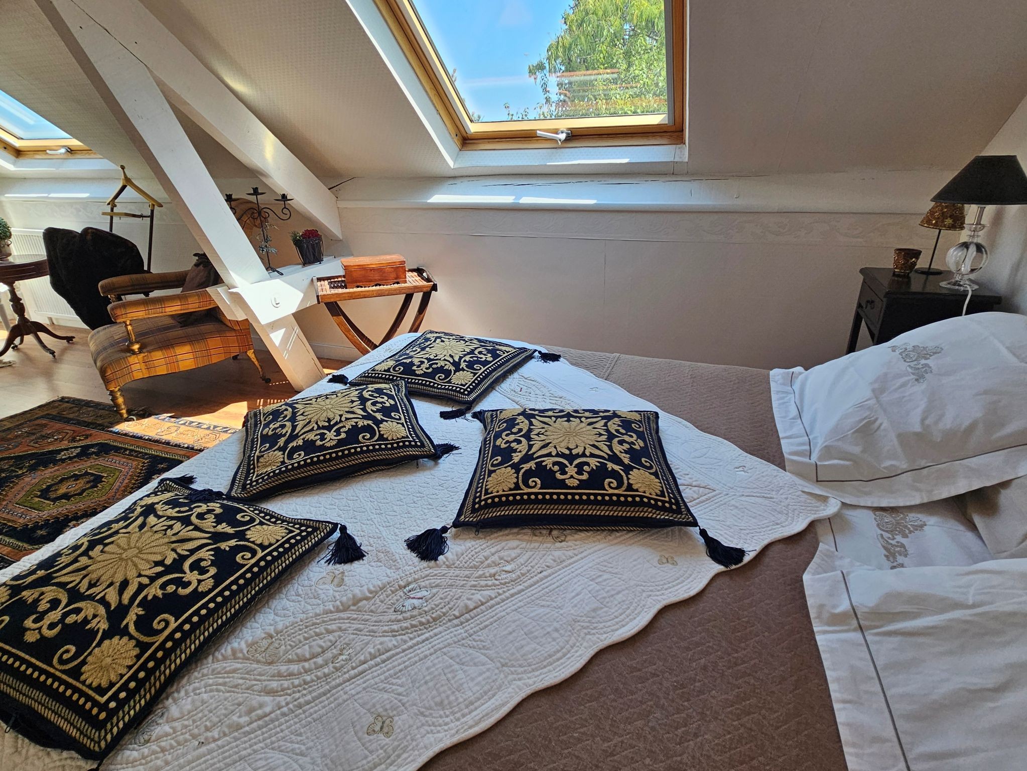 Chambre Talcy pour 2 personnes au 1er étage près de Blois