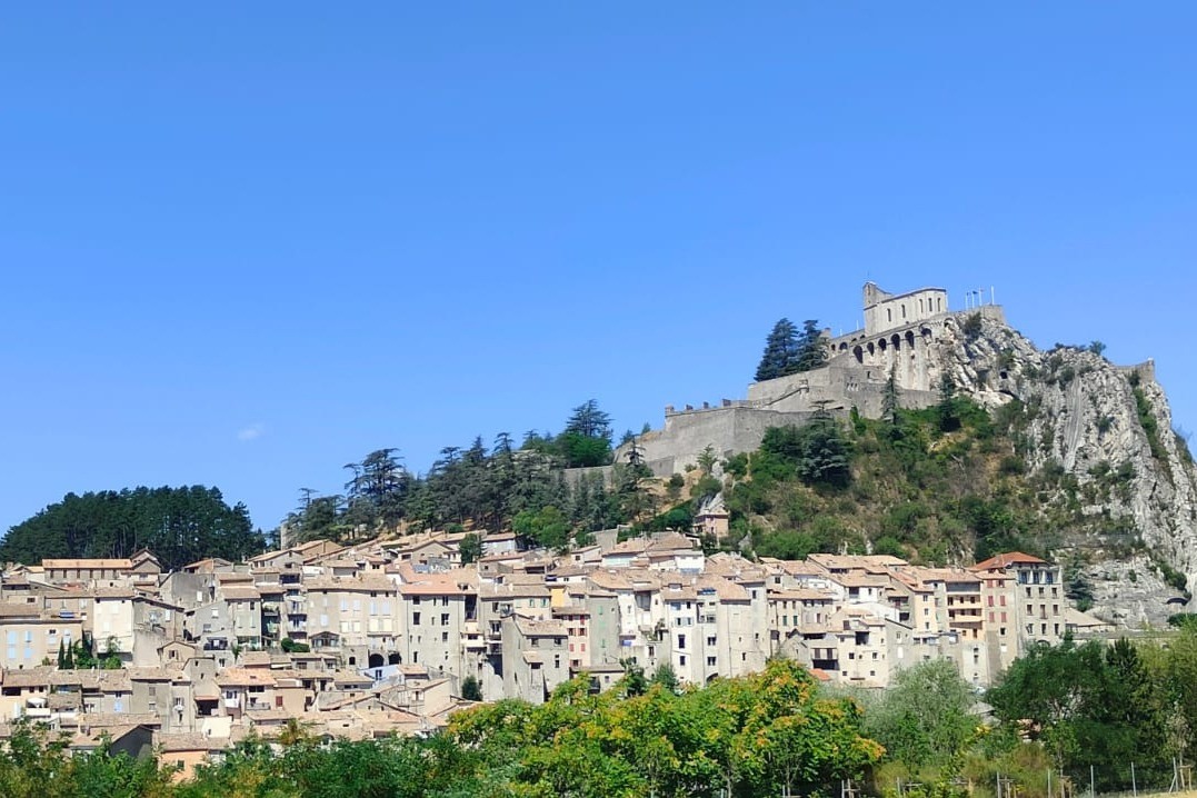 Sisteron and its citadel
