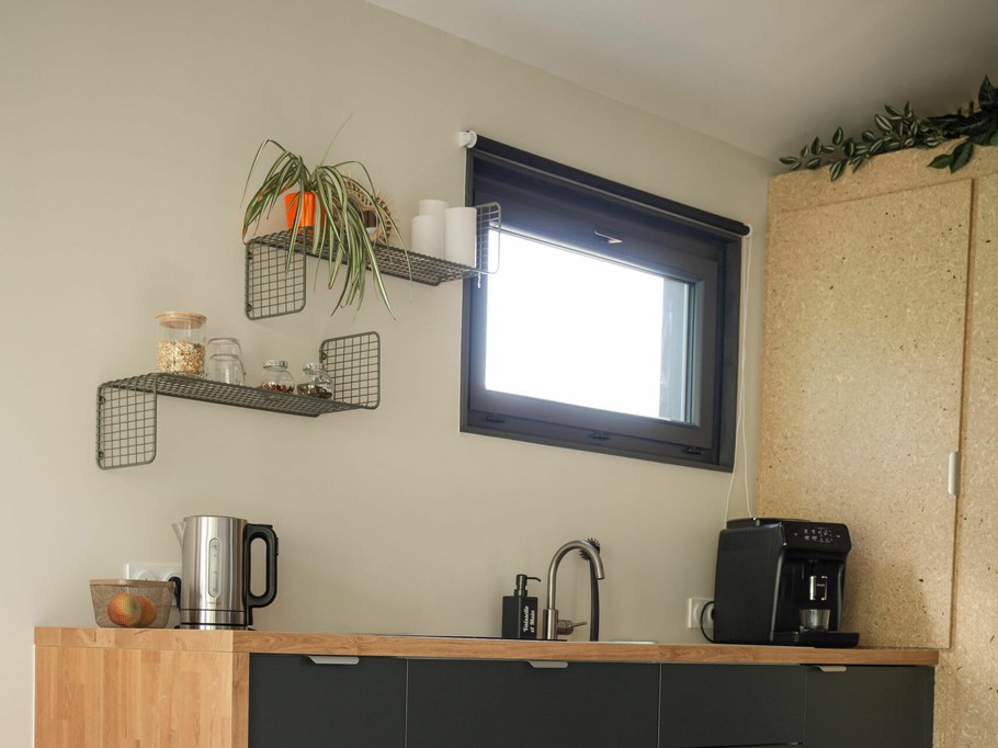 Open-plan kitchen – Lodge Helsinki, Saint-Léonard, Vosges