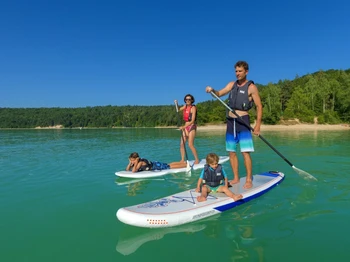 Paddle sur le lac de Vouglans