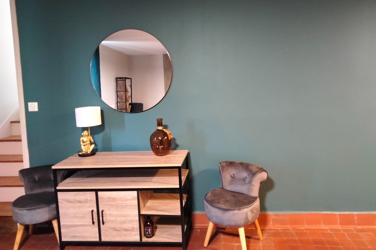 Gîte de Briante - Salon au 1er étage