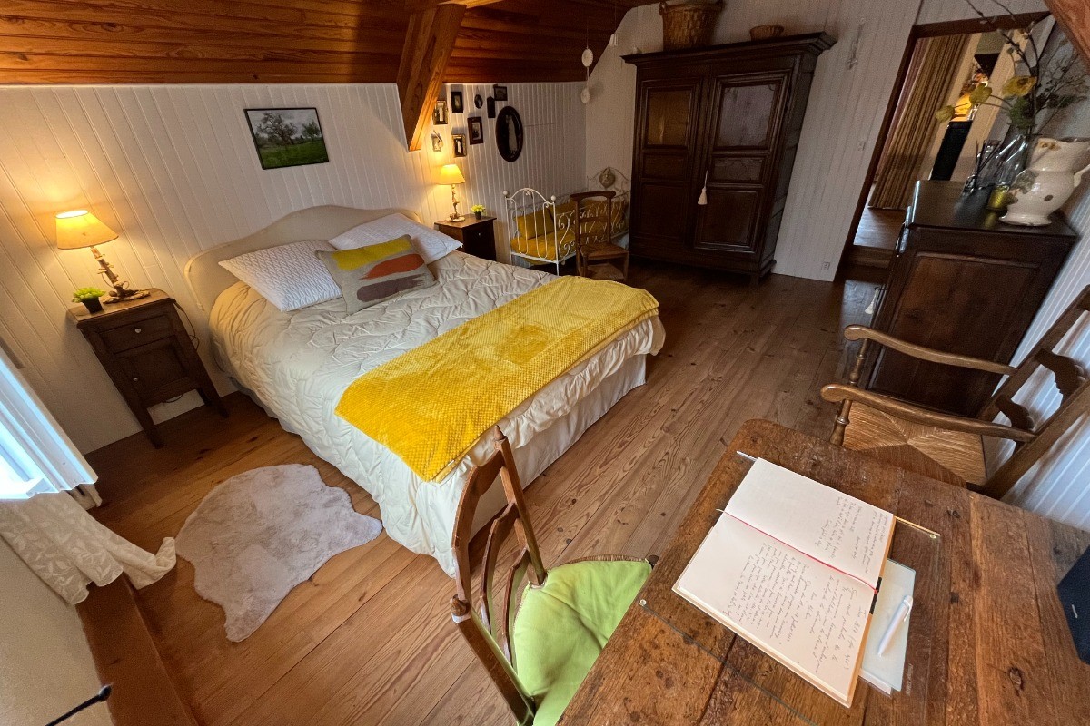 chambre parentale vue bureau