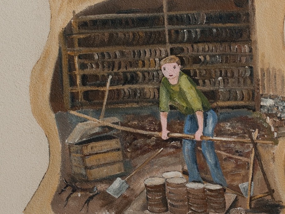 Fresque sur la façade