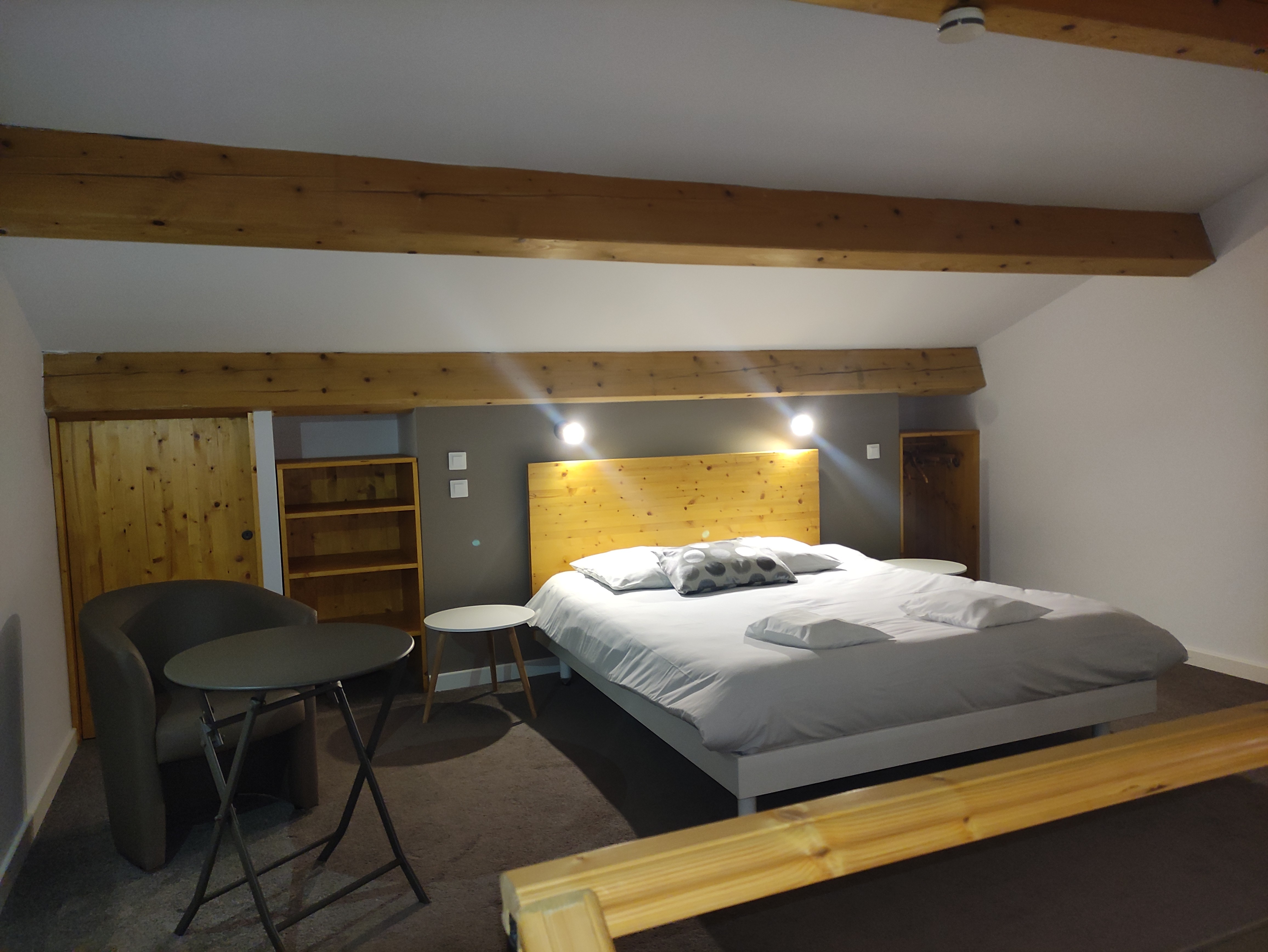 Mezzanine bedroom