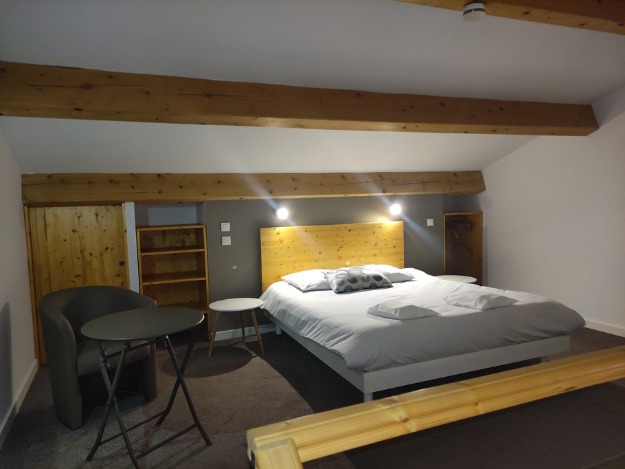 Mezzanine bedroom