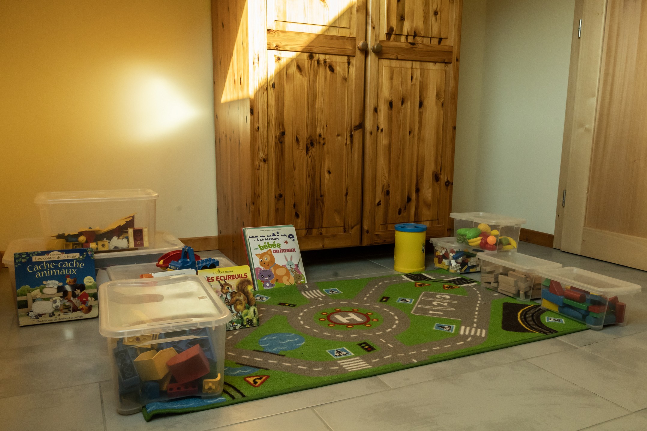 Chambre avec jeux