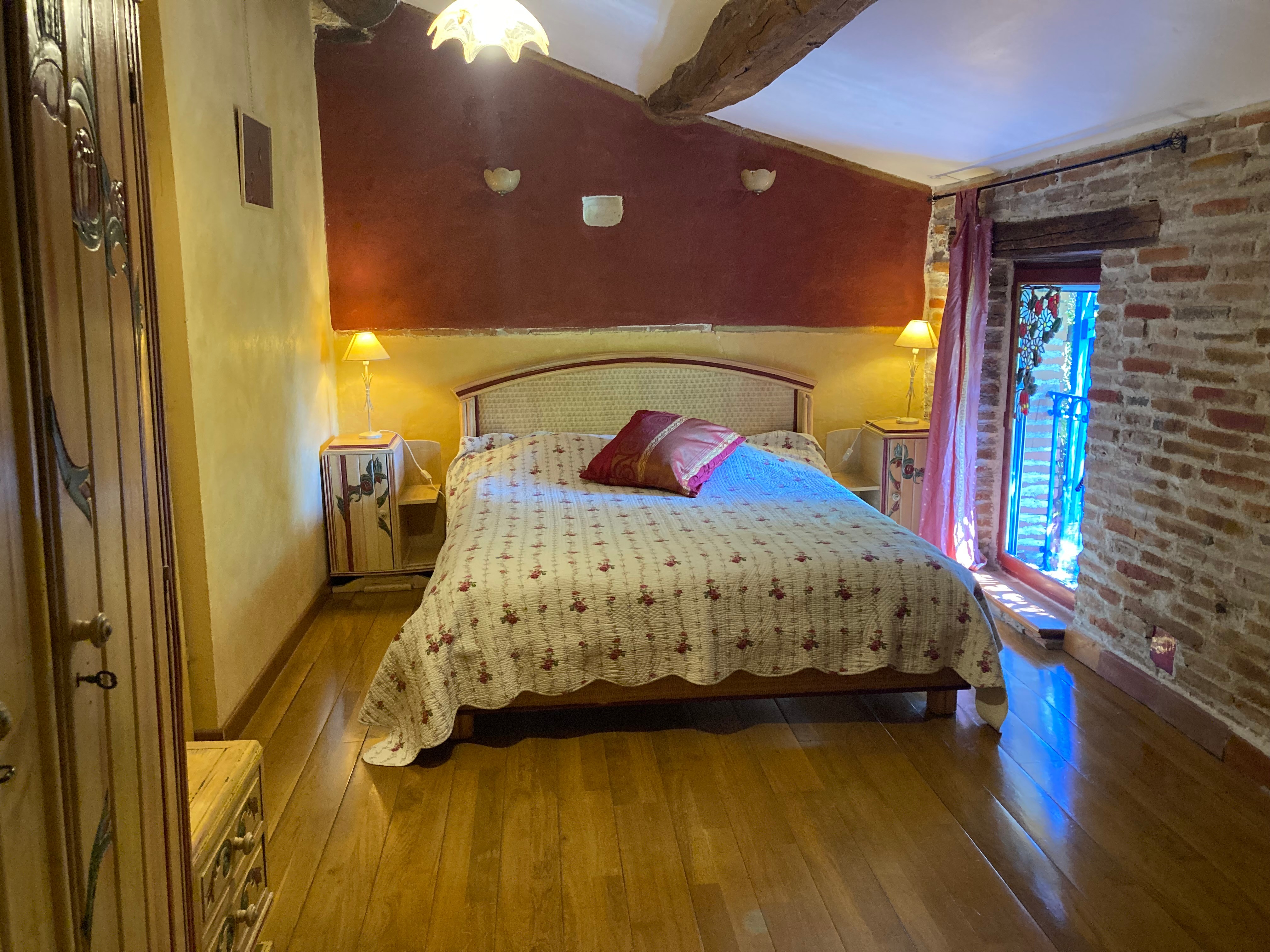 Chambre lit double