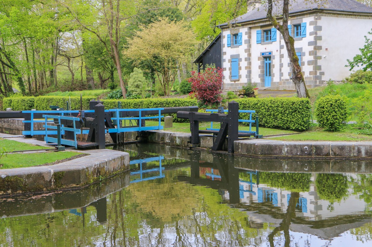 Canal d'Ille-et-Rance à Hédé-Bazouges