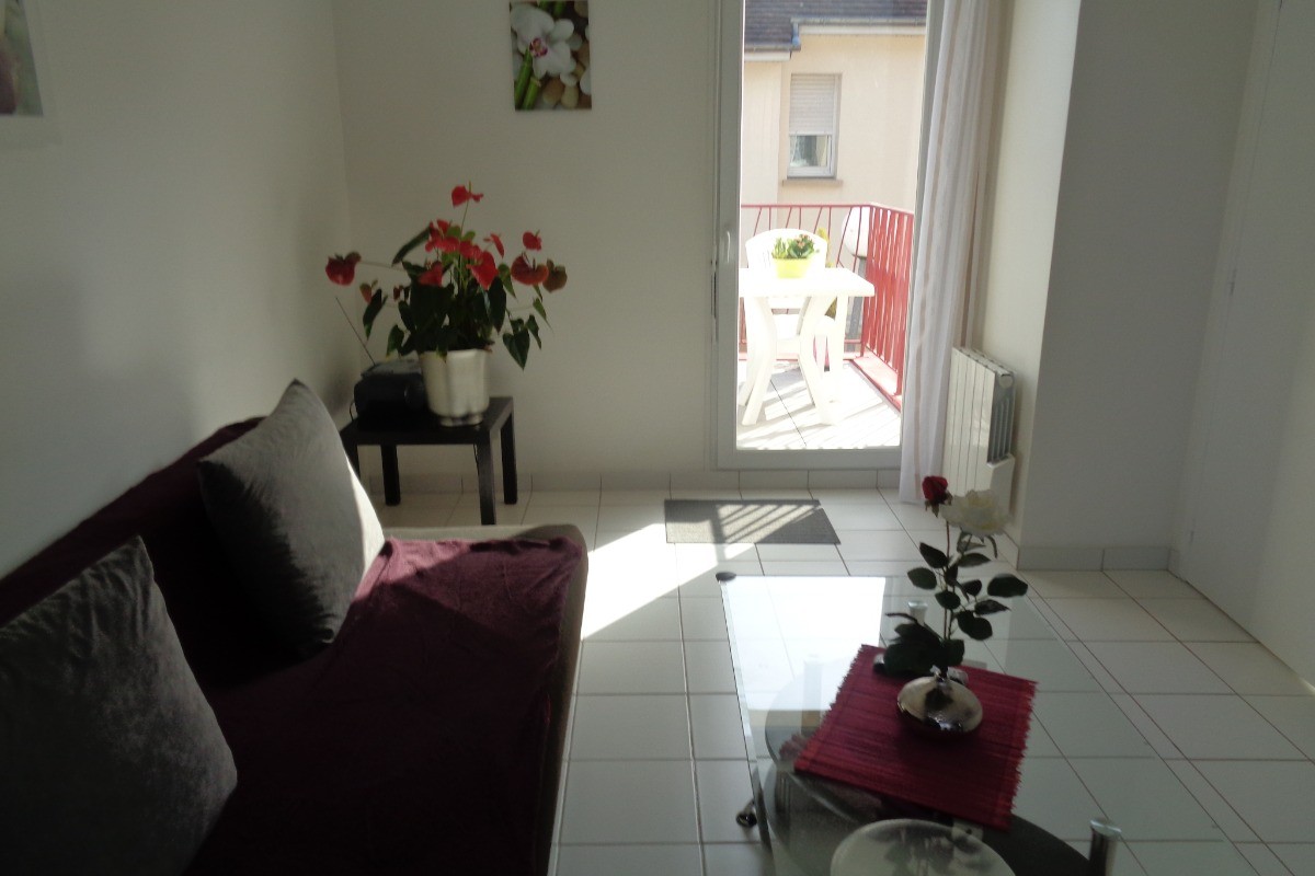 salon et petite terrasse