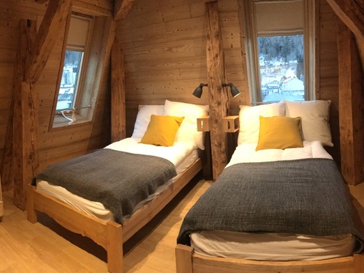 Chambre en mezzanine