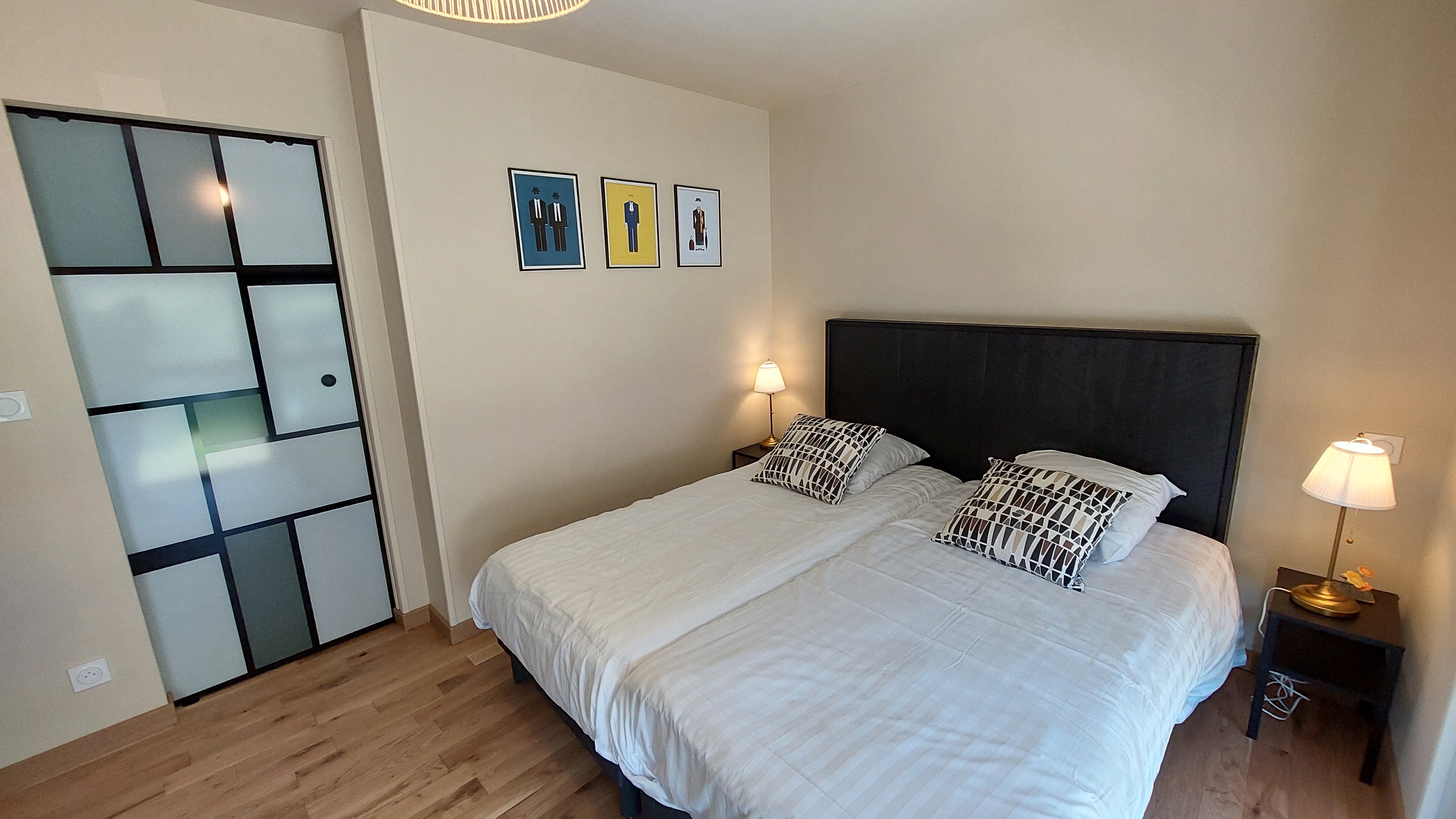 Twin-bed room