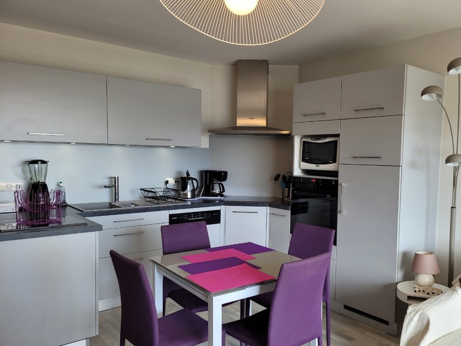 #Clévacances - APPARTEMENT 4 PERSONNES, VUE MER, exposition Sud/Sud/Est. SAINT QUAY PORTRIEUX COTES D'ARMOR BRETAGNE