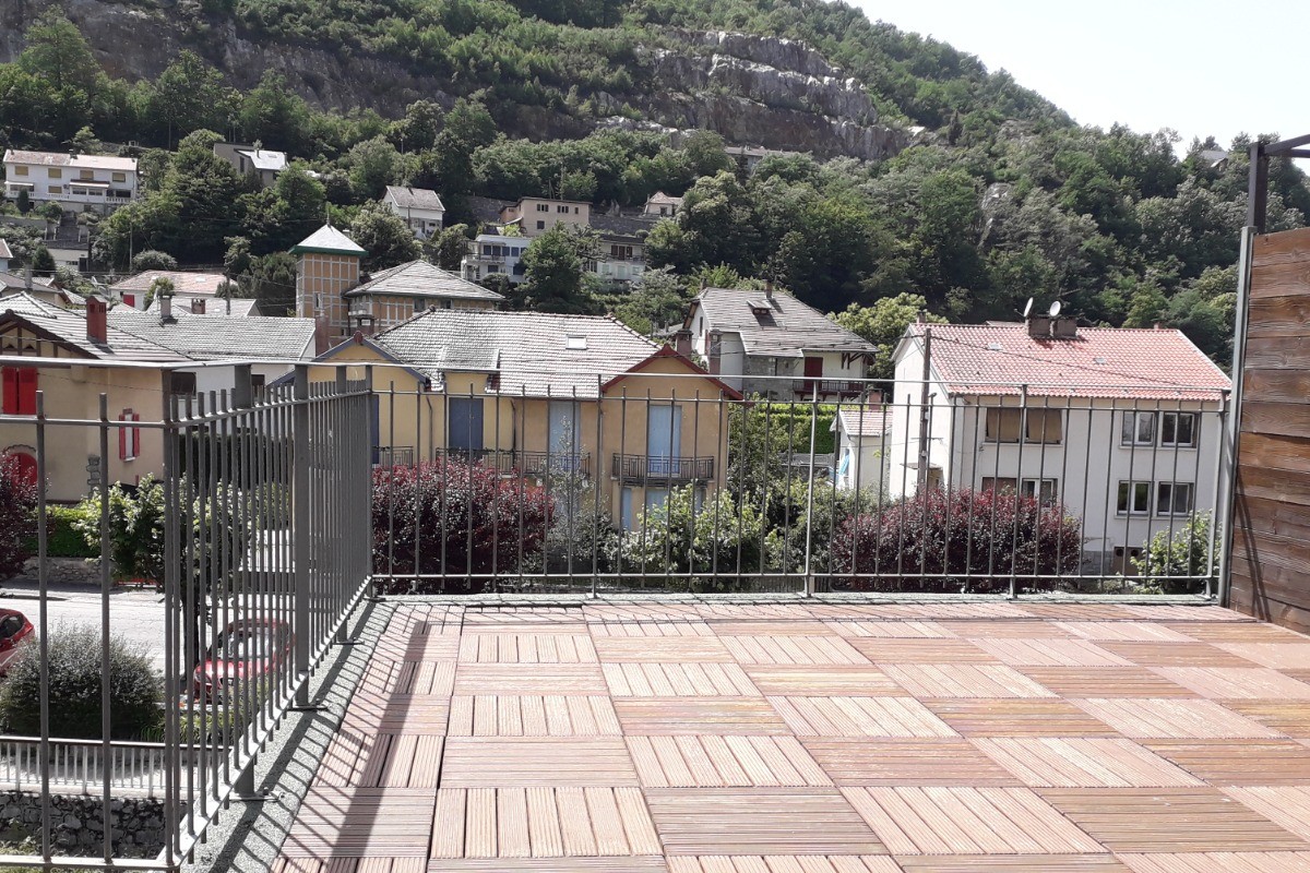 Terrasse panoramique exposée plein sud
