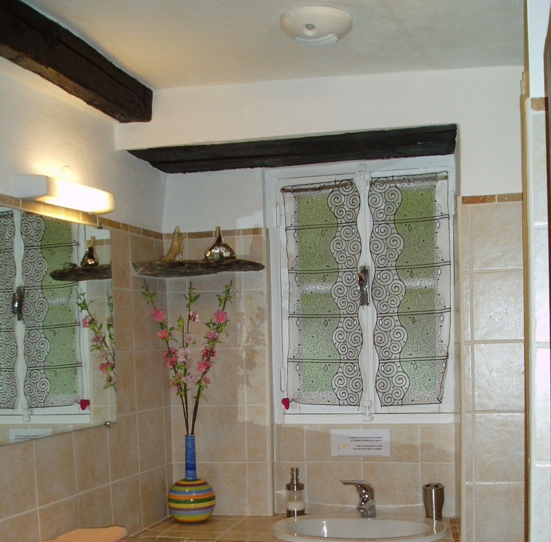 Salle d'eau de la suite Julia-Saveria
